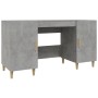 Betongrauer Sperrholzschreibtisch 140x50x75 cm von vidaXL, Schreibtische - Ref: Foro24-812766, Preis: 103,75 €, Rabatt: %