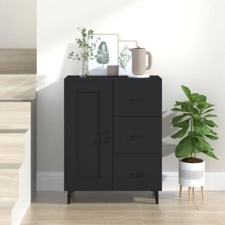 Sideboard aus schwarzem Sperrholz 69,5x34x90 cm von vidaXL, Sideboards - Ref: Foro24-812232, Preis: 84,83 €, Rabatt: %