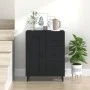Aparador de madera contrachapada negro 69,5x34x90 cm de vidaXL, Aparadores - Ref: Foro24-812232, Precio: 85,84 €, Descuento: %