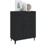 Aparador de madera contrachapada negro 69,5x34x90 cm de vidaXL, Aparadores - Ref: Foro24-812232, Precio: 85,84 €, Descuento: %