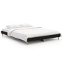 Estructura de cama madera de ingeniería negra 135x190 cm de vidaXL, Camas y somieres - Ref: Foro24-832078, Precio: 95,71 €, D...