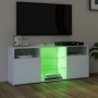 TV-Schrank mit weißen LED-Leuchten 120x30x50 cm von vidaXL, TV-Möbel - Ref: Foro24-804301, Preis: 75,95 €, Rabatt: %
