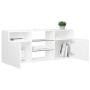 TV-Schrank mit weißen LED-Leuchten 120x30x50 cm von vidaXL, TV-Möbel - Ref: Foro24-804301, Preis: 75,95 €, Rabatt: %