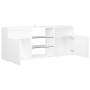 TV-Schrank mit weißen LED-Leuchten 120x30x50 cm von vidaXL, TV-Möbel - Ref: Foro24-804301, Preis: 75,95 €, Rabatt: %