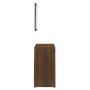 Set Badmöbel Sperrholz braune Eiche von vidaXL, Badezimmermöbel - Ref: Foro24-815530, Preis: 65,72 €, Rabatt: %