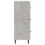 Aparador de madera contrachapada gris hormigón 34,5x34x90 cm de vidaXL, Aparadores - Ref: Foro24-812352, Precio: 59,52 €, Des...