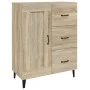 Aparador de madera contrachapada roble Sonoma 69,5x34x90 cm de vidaXL, Aparadores - Ref: Foro24-812234, Precio: 90,44 €, Desc...