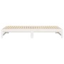 Abnehmbares Schlafsofa aus massivem weißem Kiefernholz, 2 x (90 x 200) cm von vidaXL, Betten und Lattenroste - Ref: Foro24-82...