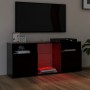 TV-Möbel mit schwarzen LED-Leuchten 120x30x50 cm von vidaXL, TV-Möbel - Ref: Foro24-804302, Preis: 91,79 €, Rabatt: %