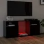 TV stand with black LED lights 120x30x50 cm by vidaXL, TV Furniture - Ref: Foro24-804302, Price: 88,37 €, Discount: %