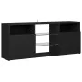 TV-Möbel mit schwarzen LED-Leuchten 120x30x50 cm von vidaXL, TV-Möbel - Ref: Foro24-804302, Preis: 88,37 €, Rabatt: %