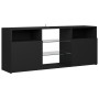 TV-Möbel mit schwarzen LED-Leuchten 120x30x50 cm von vidaXL, TV-Möbel - Ref: Foro24-804302, Preis: 91,79 €, Rabatt: %