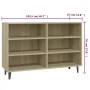 Sideboard aus Sonoma-Eichensperrholz, 103,5 x 35 x 70 cm von vidaXL, Sideboards - Ref: Foro24-806043, Preis: 80,61 €, Rabatt: %
