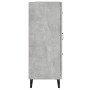 Concrete gray plywood sideboard 69.5x34x90 cm by vidaXL, Sideboards - Ref: Foro24-812235, Price: 81,92 €, Discount: %
