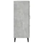 Concrete gray plywood sideboard 69.5x34x90 cm by vidaXL, Sideboards - Ref: Foro24-812235, Price: 80,91 €, Discount: %