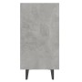 Concrete gray plywood sideboard 103.5x35x70 cm by vidaXL, Sideboards - Ref: Foro24-806044, Price: 65,57 €, Discount: %