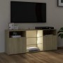 TV-Schrank mit LED-Leuchten Sonoma-Eiche 120x30x50 cm von vidaXL, TV-Möbel - Ref: Foro24-804304, Preis: 91,85 €, Rabatt: %