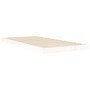 Estructura de cama madera maciza de pino blanco 90x200 cm