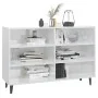 Glossy white plywood sideboard 103.5x35x70 cm by vidaXL, Sideboards - Ref: Foro24-806046, Price: 64,07 €, Discount: %