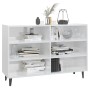 Hochglanzweißes Sperrholz-Sideboard 103,5 x 35 x 70 cm von vidaXL, Sideboards - Ref: Foro24-806046, Preis: 64,71 €, Rabatt: %