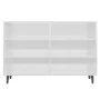 Glossy white plywood sideboard 103.5x35x70 cm by vidaXL, Sideboards - Ref: Foro24-806046, Price: 64,07 €, Discount: %