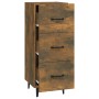 Sideboard aus Holzwerkstoff Räuchereiche 34,5x34x90 cm von vidaXL, Sideboards - Ref: Foro24-817411, Preis: 60,97 €, Rabatt: %