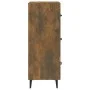 Engineered wood smoked oak sideboard 34.5x34x90 cm by vidaXL, Sideboards - Ref: Foro24-817411, Price: 55,71 €, Discount: %