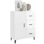 Hochglanzweißes Sperrholz-Sideboard 69,5 x 34 x 90 cm von vidaXL, Sideboards - Ref: Foro24-812237, Preis: 64,77 €, Rabatt: %