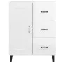 Hochglanzweißes Sperrholz-Sideboard 69,5 x 34 x 90 cm von vidaXL, Sideboards - Ref: Foro24-812237, Preis: 64,77 €, Rabatt: %