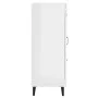 Hochglanzweißes Sperrholz-Sideboard 69,5 x 34 x 90 cm von vidaXL, Sideboards - Ref: Foro24-812237, Preis: 64,77 €, Rabatt: %