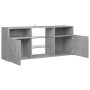 Mueble de TV con luces LED gris hormigón 120x30x50 cm de vidaXL, Muebles TV - Ref: Foro24-804305, Precio: 86,89 €, Descuento: %