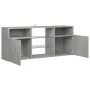 TV-Schrank mit LED-Leuchten betongrau 120x30x50 cm von vidaXL, TV-Möbel - Ref: Foro24-804305, Preis: 85,44 €, Rabatt: %