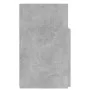 Mueble de TV con luces LED gris hormigón 120x30x50 cm de vidaXL, Muebles TV - Ref: Foro24-804305, Precio: 85,44 €, Descuento: %
