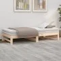 Abnehmbares Schlafsofa aus massivem Kiefernholz 2x(90x190) cm von vidaXL, Betten und Lattenroste - Ref: Foro24-823414, Preis:...
