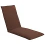 Tumbona plegable de tela Oxford marrón de vidaXL, Tumbonas - Ref: Foro24-316049, Precio: 130,70 €, Descuento: %