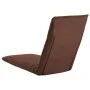 Tumbona plegable de tela Oxford marrón de vidaXL, Tumbonas - Ref: Foro24-316049, Precio: 130,70 €, Descuento: %