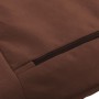 Tumbona plegable de tela Oxford marrón de vidaXL, Tumbonas - Ref: Foro24-316049, Precio: 133,28 €, Descuento: %