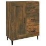 Sideboard aus geräuchertem Eichensperrholz, 69,5 x 34 x 90 cm von vidaXL, Sideboards - Ref: Foro24-817372, Preis: 70,30 €, Ra...