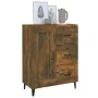 Sideboard aus geräuchertem Eichensperrholz, 69,5 x 34 x 90 cm von vidaXL, Sideboards - Ref: Foro24-817372, Preis: 70,30 €, Ra...