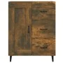 Sideboard aus geräuchertem Eichensperrholz, 69,5 x 34 x 90 cm von vidaXL, Sideboards - Ref: Foro24-817372, Preis: 70,30 €, Ra...