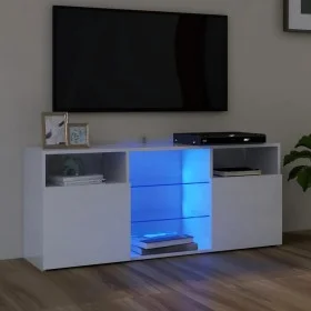 TV-Schrank mit strahlend weißen LED-Leuchten 120x30x50 cm von vidaXL, TV-Möbel - Ref: Foro24-804307, Preis: 100,37 €, Rabatt: %
