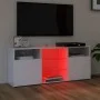 TV-Schrank mit strahlend weißen LED-Leuchten 120x30x50 cm von vidaXL, TV-Möbel - Ref: Foro24-804307, Preis: 100,37 €, Rabatt: %