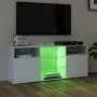 TV-Schrank mit strahlend weißen LED-Leuchten 120x30x50 cm von vidaXL, TV-Möbel - Ref: Foro24-804307, Preis: 100,37 €, Rabatt: %