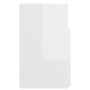 Mueble de TV con luces LED blanco brillante 120x30x50 cm de vidaXL, Muebles TV - Ref: Foro24-804307, Precio: 105,68 €, Descue...