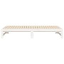 Sofá cama extraíble madera maciza de pino blanco 2x(90x190) cm de vidaXL, Camas y somieres - Ref: Foro24-823415, Precio: 126,...
