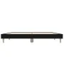 Black engineered wood bed frame 120x190 cm by vidaXL, Beds and slatted bases - Ref: Foro24-832086, Price: 104,93 €, Discount: %