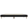 Estructura de cama madera de ingeniería negra 120x190 cm de vidaXL, Camas y somieres - Ref: Foro24-832086, Precio: 106,61 €, ...