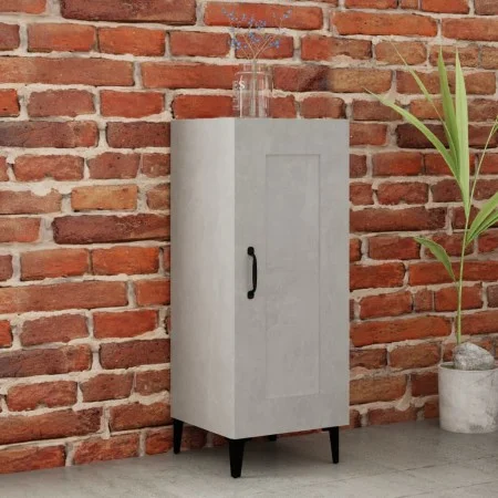 Aparador de madera contrachapada gris hormigón 34,5x34x90 cm de vidaXL, Aparadores - Ref: Foro24-812424, Precio: 51,05 €, Des...