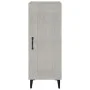 Aparador de madera contrachapada gris hormigón 34,5x34x90 cm de vidaXL, Aparadores - Ref: Foro24-812424, Precio: 51,05 €, Des...