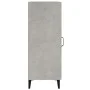 Aparador de madera contrachapada gris hormigón 34,5x34x90 cm de vidaXL, Aparadores - Ref: Foro24-812424, Precio: 51,05 €, Des...